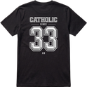 "F&C Catholic Since 33 AD" Camiseta Premium Unissex Bunker Studios
