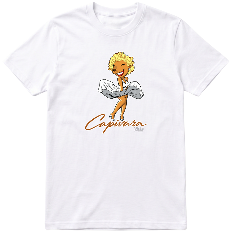 "Capivara Fatal DTG" Camiseta Premium Unissex