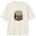 "Estampa/DEUS PERMANECE" Camiseta Oversized Classic