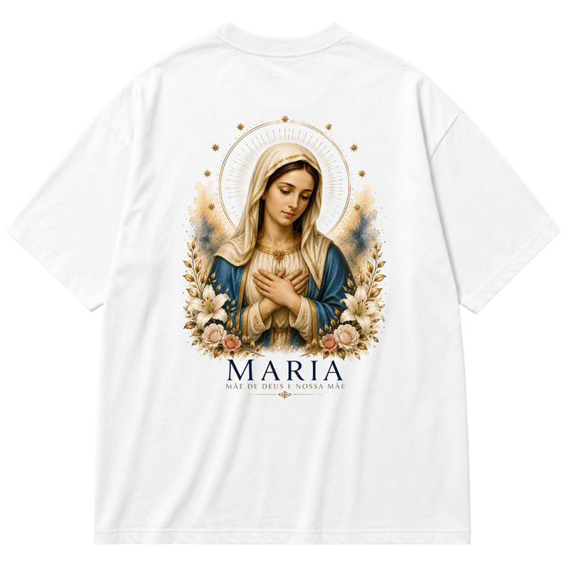 "Oversized - Maria" Oversized Premium 96% algodão 4% Elastano