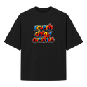"TRIO INSEPARÁVEL" Camiseta Oversized Suedine 220g