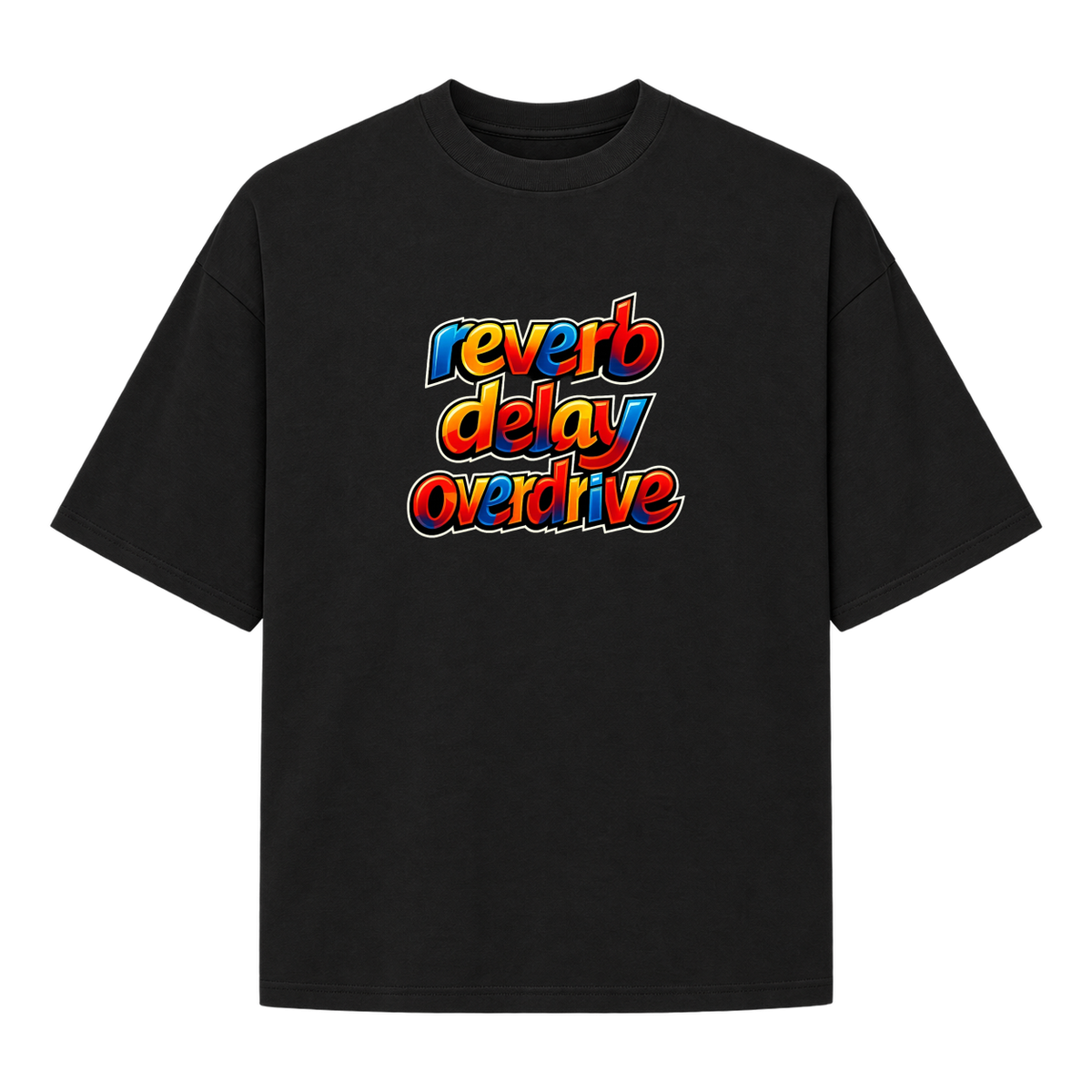 "TRIO INSEPARÁVEL" Camiseta Oversized Suedine 220g