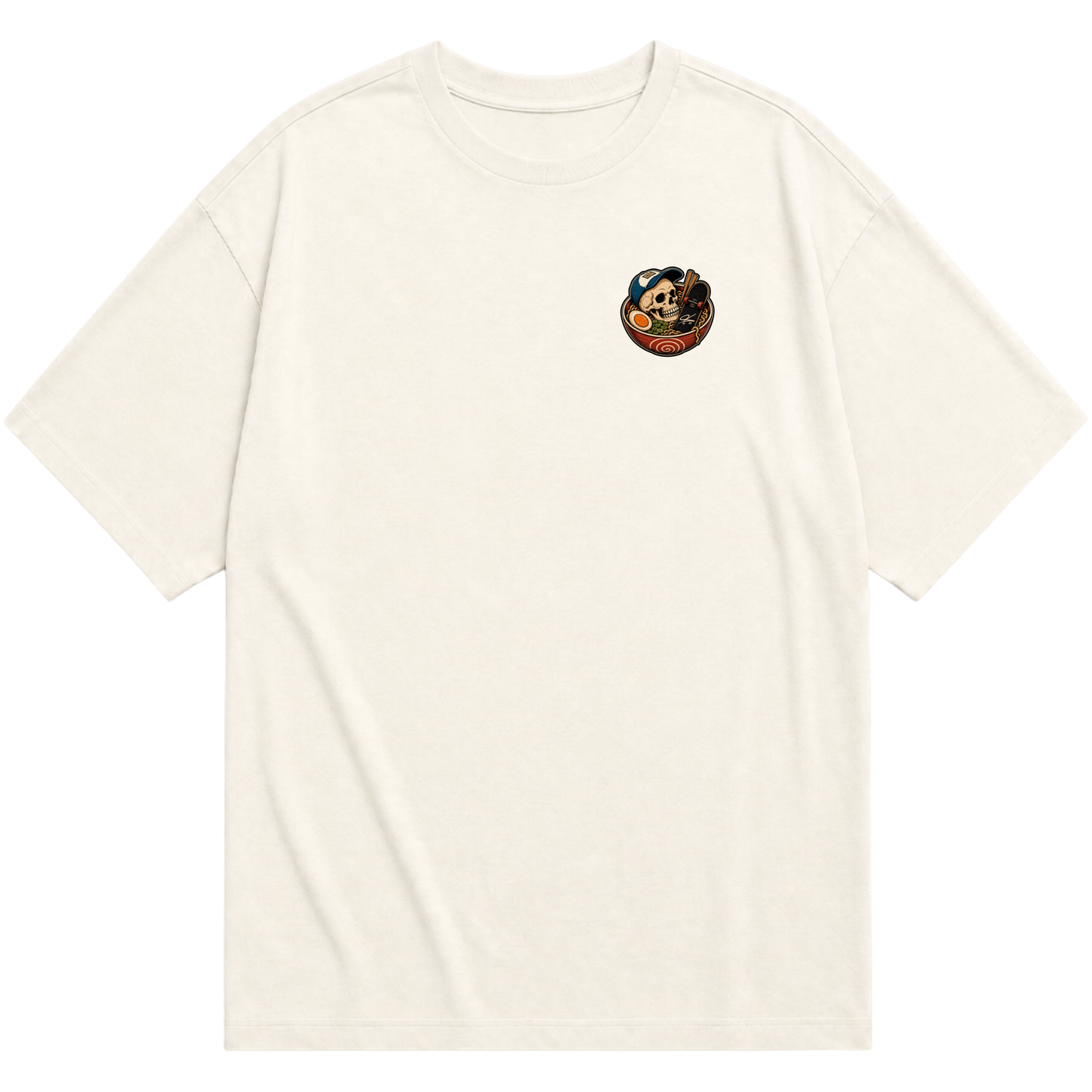 "SKATE RAMEN" Oversized Básica 30.1