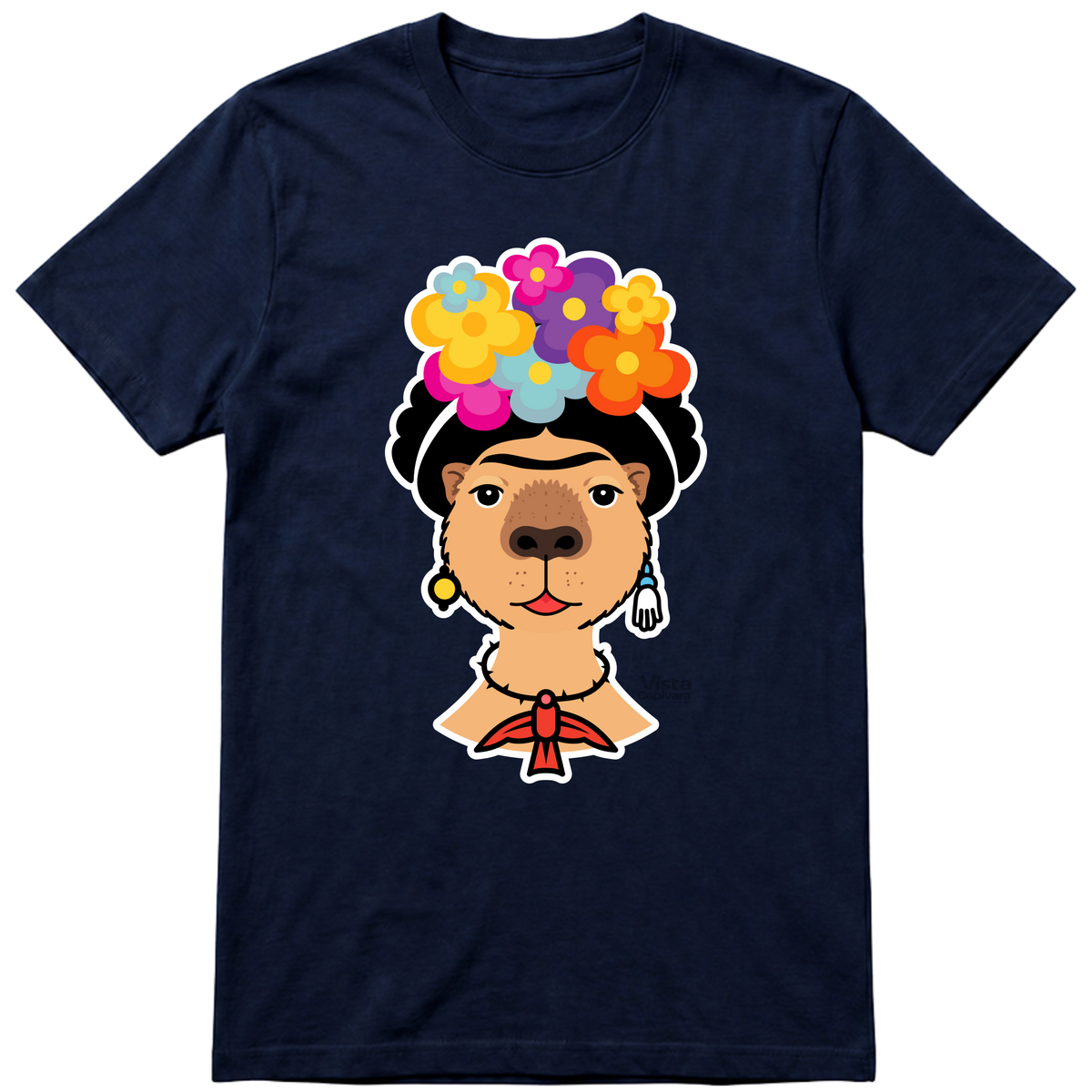"Frida Kahpivara DTF" Camiseta Premium Unissex Bunker Studios