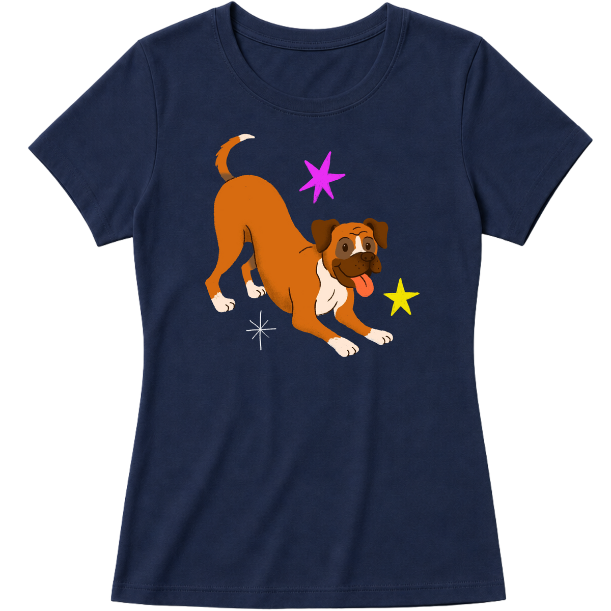 "Boxer" Blusa Baby Look