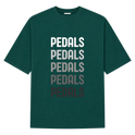 "PEDAL, PEDAL, PEDAL..." Camiseta Oversized Suedine 220g