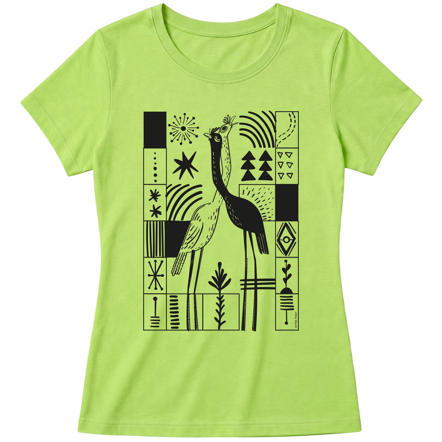 "Seriema - Babylook" Blusa Baby Look