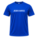 "Camiseta Dryfit Masculina Basic - Jesus Saves" Camiseta Dryfit Masculina Basic