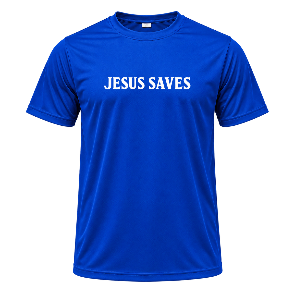 "Camiseta Dryfit Masculina Basic - Jesus Saves" Camiseta Dryfit Masculina Basic