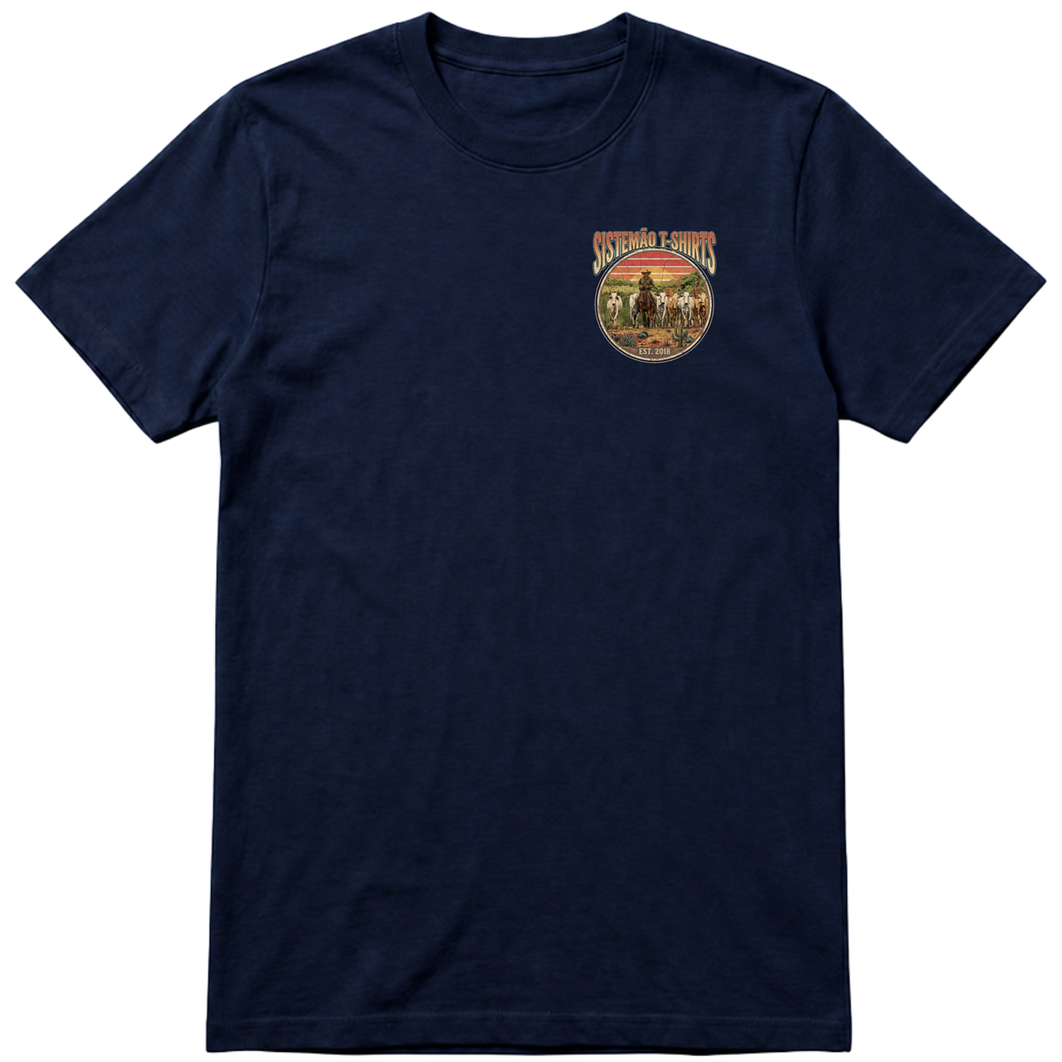 "Estampa BOIADA" Camiseta Premium Unissex Bunker Studios