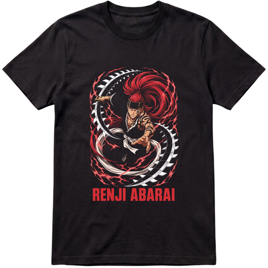 "Renji Abarai - Bleach" Camiseta Premium Unissex Bunker Studios