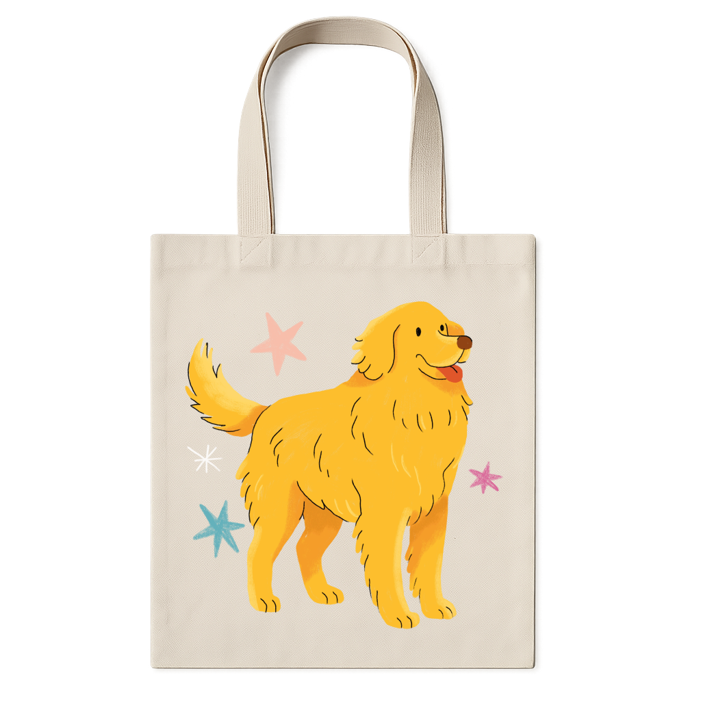"Golden retrivier" Ecobag