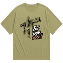 "Camiseta Oversized Foi Por Você" Camiseta Oversized Básica