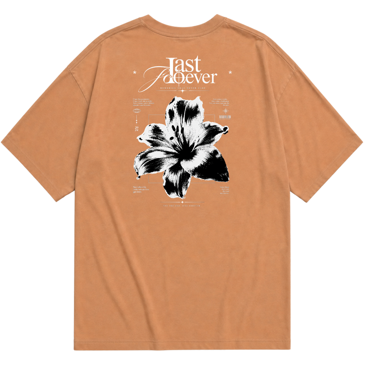 "Camiseta Oversized Essential" Camiseta Oversized Básica