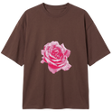 "Camisa Oversized Pinky Rose" Camiseta Oversized Classic