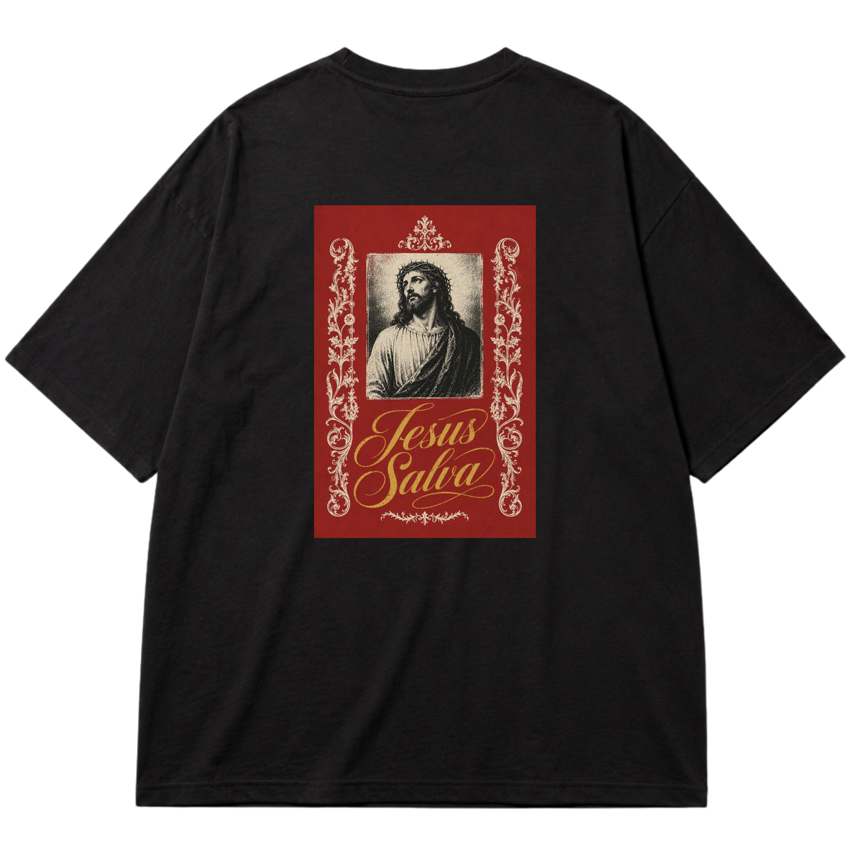 "Produto graça de cristo" Oversized Premium 96% algodão 4% Elastano