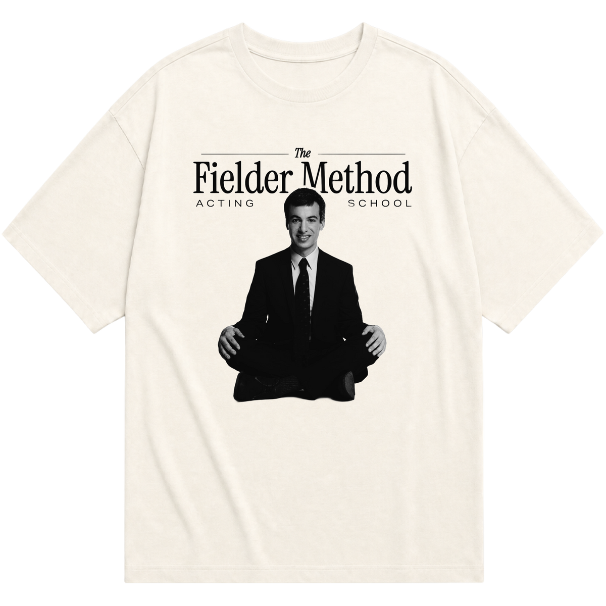 "The Fielder Method Acting School - Camiseta oversized" Camiseta Oversized Básica