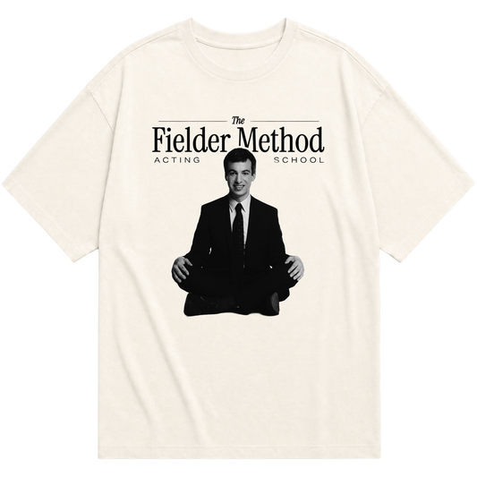 "The Fielder Method Acting School - Camiseta oversized" Camiseta Oversized Básica