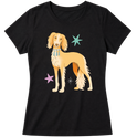 "Saluki" Blusa Baby Look