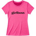 "Girlboss" Blusa Baby Look