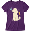 "Poodle" Blusa Baby Look