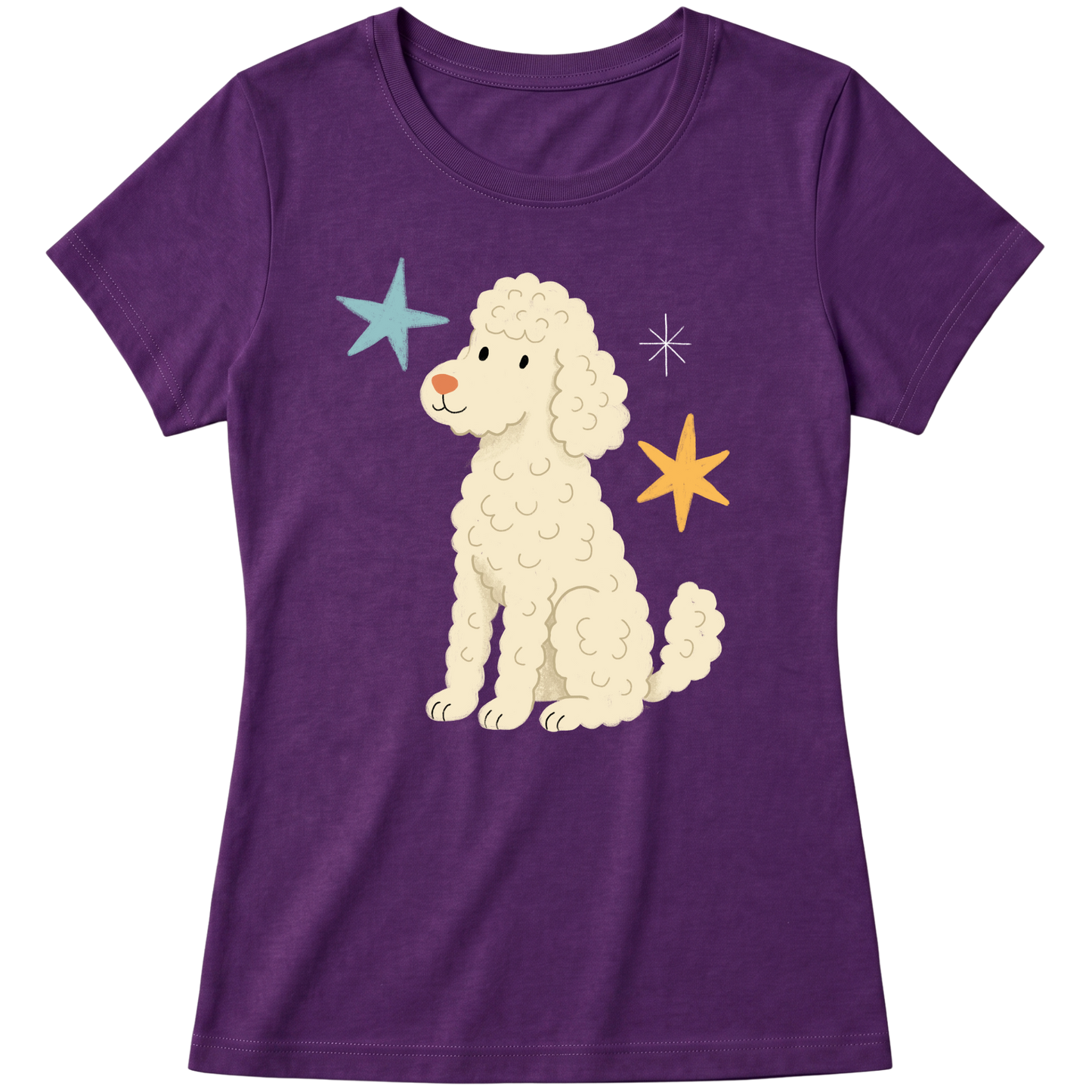 "Poodle" Blusa Baby Look