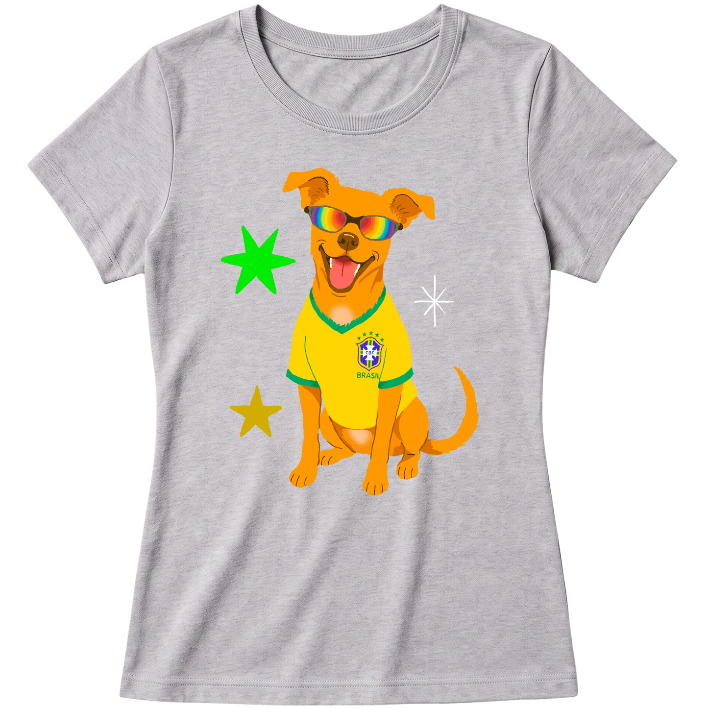 "Caramelo brasileiro" Blusa Baby Look