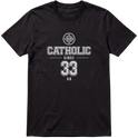 "F&C Catholic Since 33 AD" Camiseta Premium Unissex Bunker Studios