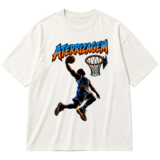 "Basquete / Basketball #003" Oversized Premium 96% algodão 4% Elastano