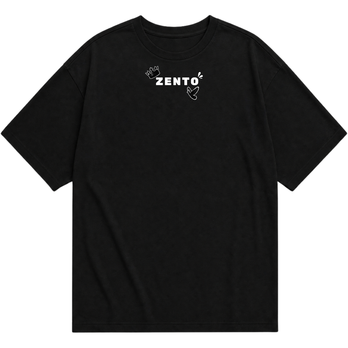 "The philosopher t-shirt-zento" Camiseta Oversized Básica