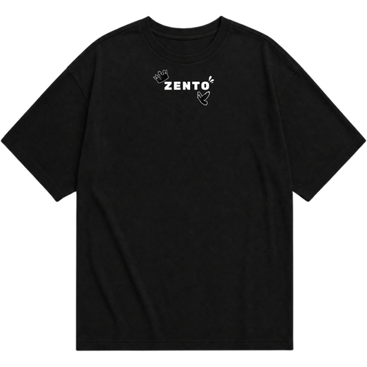 "The philosopher t-shirt-zento" Camiseta Oversized Básica