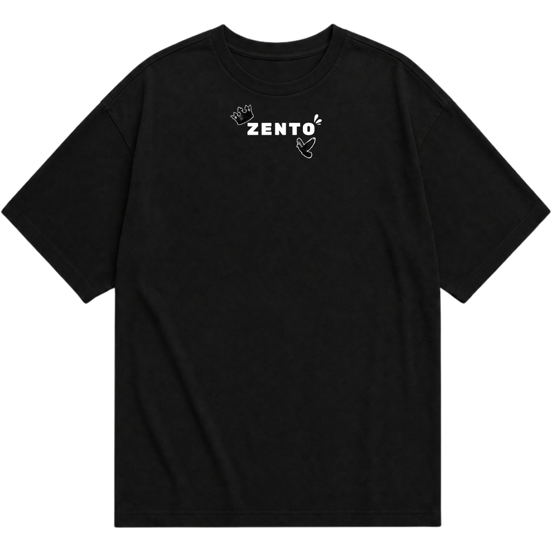 "The philosopher t-shirt-zento" Camiseta Oversized Básica