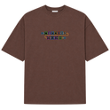 "CADEIA DE SINAL PEDALEIRA" Camiseta Oversized Suedine 220g