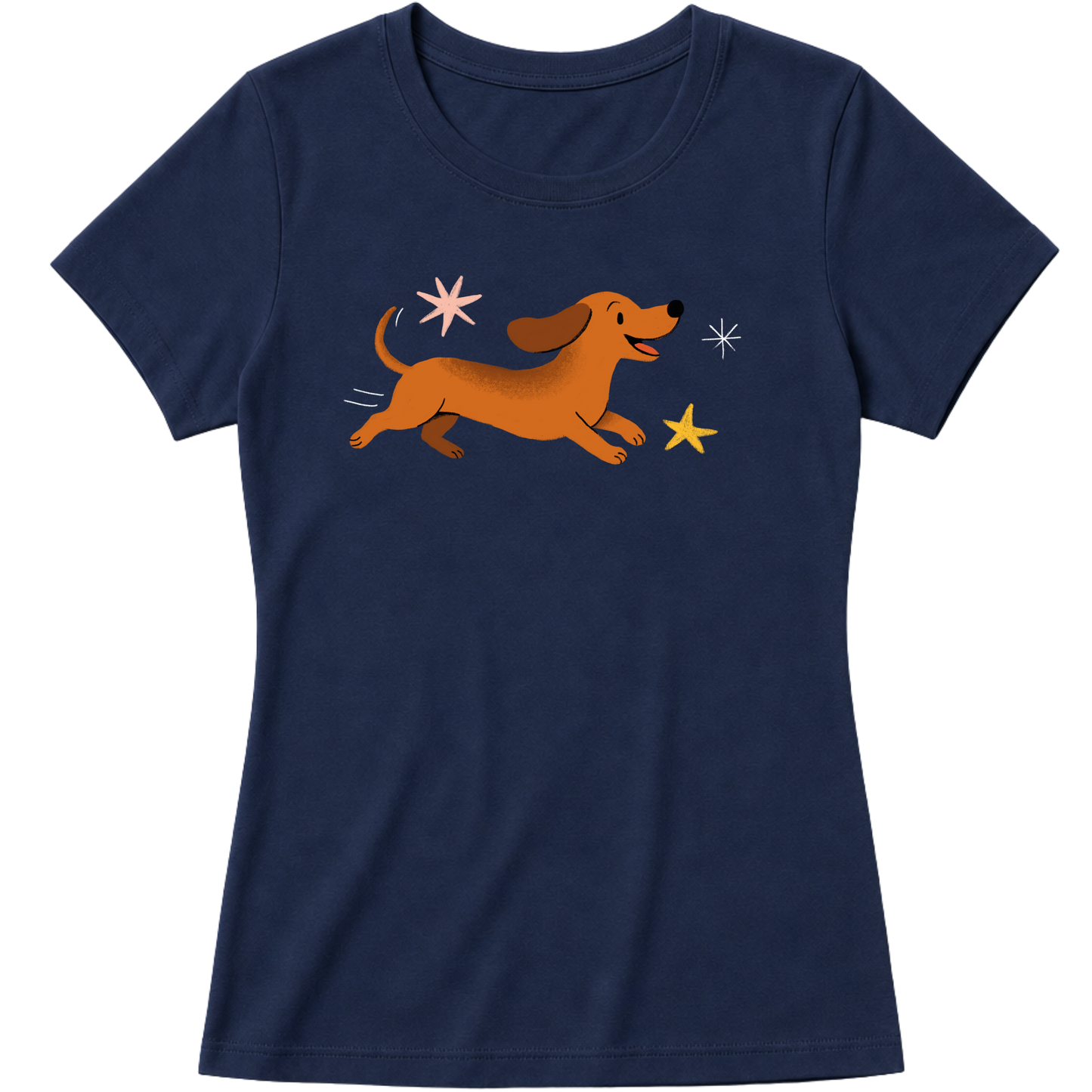 "Dachshund - salsicha" Blusa Baby Look