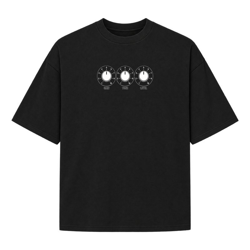 "Produto #002 de KNOBS STRATO" Camiseta Oversized Suedine 220g