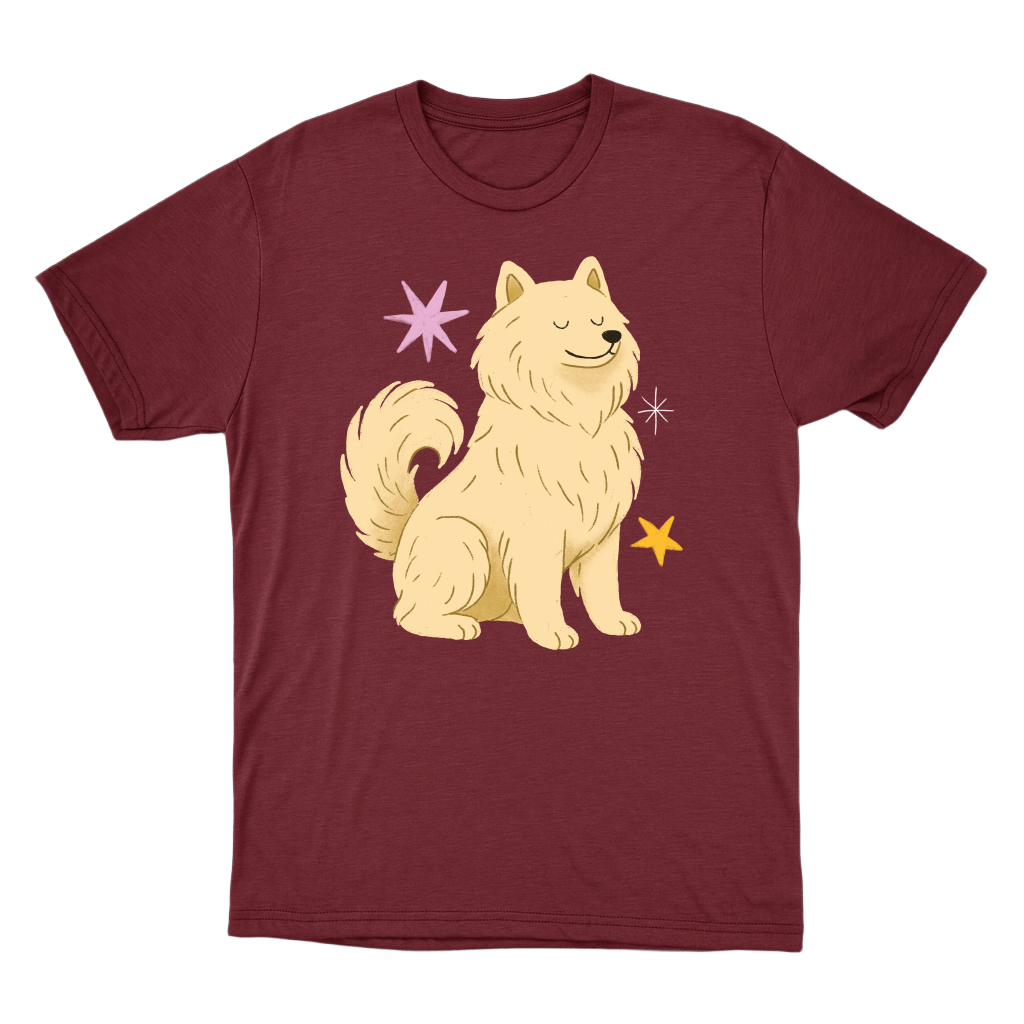 "samoieda" Camiseta Básica Unissex
