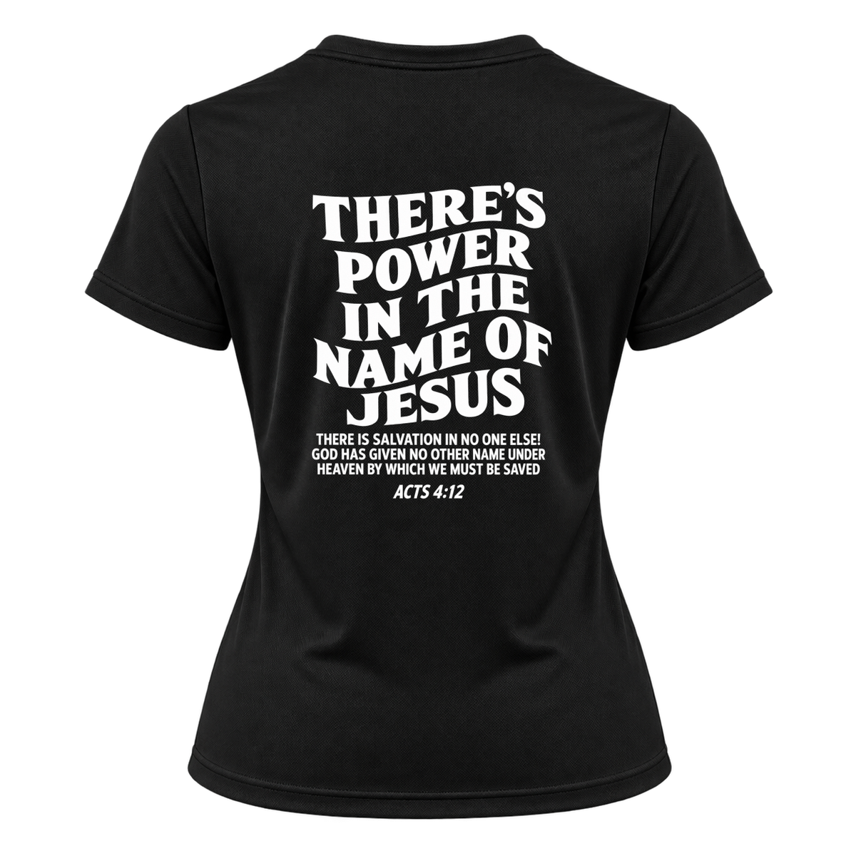 "Camiseta Dryfit Feminina Basic - Jesus Saves" Camiseta Dryfit Feminina Basic