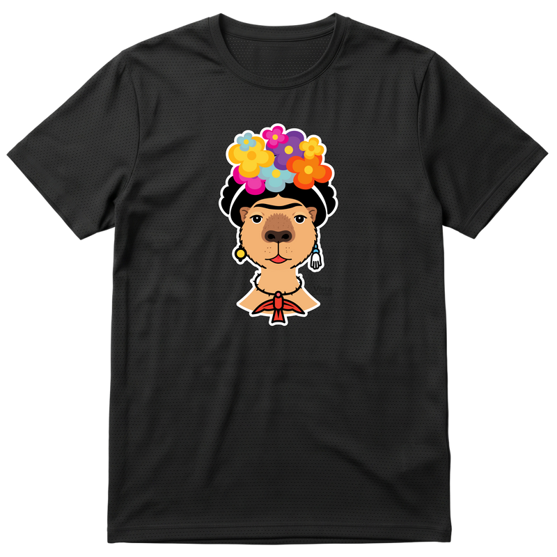 "Frida Kahpivara DTG" Camiseta Regular Poliamida UV