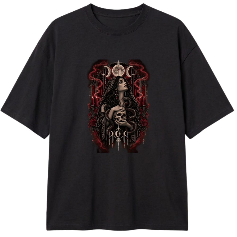 "Camiseta Oversized - Witch's Guide" Camiseta Oversized Classic