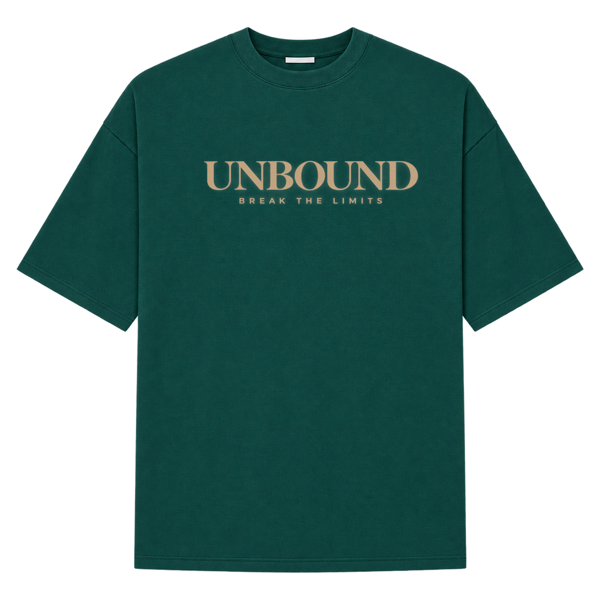 "Sem limites" Camiseta Oversized Suedine 220g