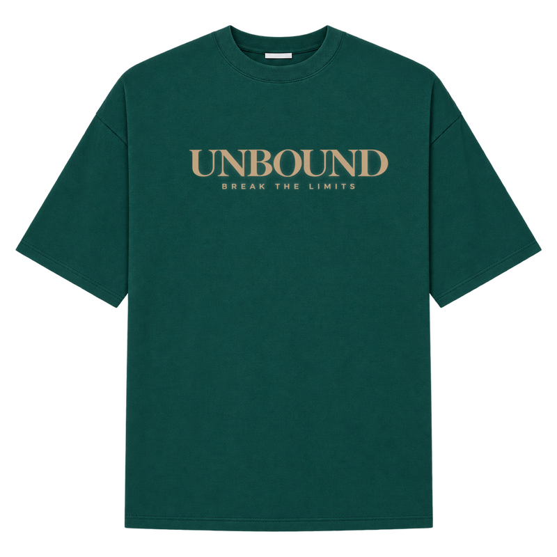 "Sem limites" Camiseta Oversized Suedine 220g