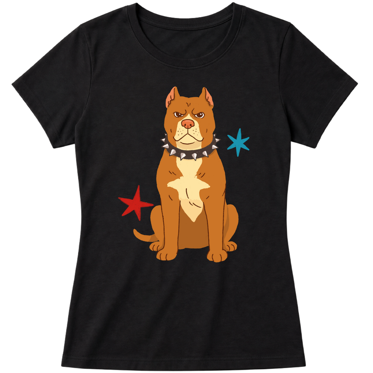"Pitbull" Blusa Baby Look