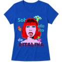 "Camiseta - Sob efeito de Ritalina" Blusa Baby Look