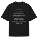 "Cansei de esperar por você, Camiseta Oversized Suedine 220g" Camiseta Oversized Suedine 220g