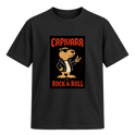 "Capivara Rock & Roll DTF" Camiseta Regular Suedine