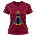 "Camiseta Dryfit Feminina Basic - Nossa Senhora Aparecida" Camiseta Dryfit Feminina Basic