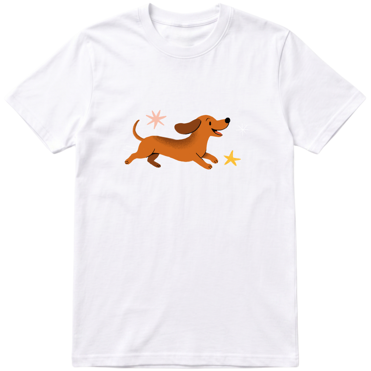 "Dachshund - Salsicha" Camiseta Básica Unissex
