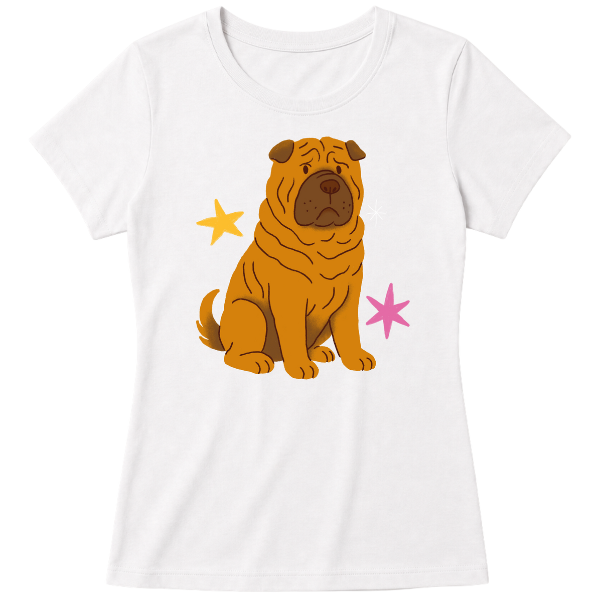 "Sharpei" Blusa Baby Look
