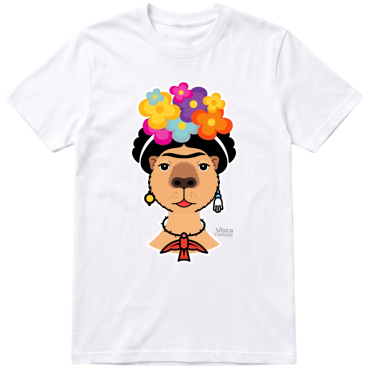"Frida Kahpivara DTF" Camiseta Premium Unissex Bunker Studios