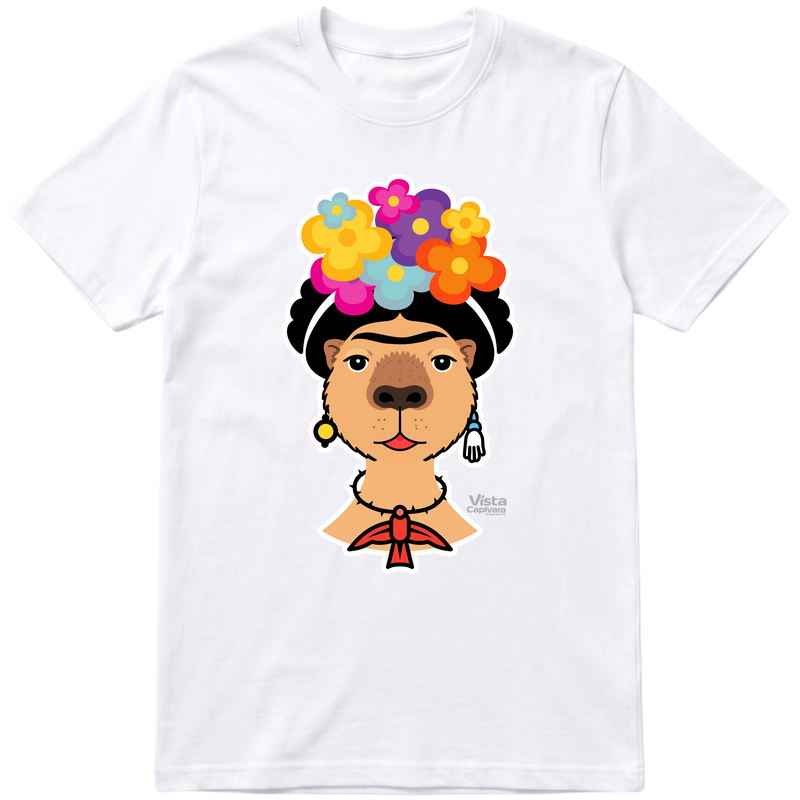 "Frida Kahpivara DTF" Camiseta Premium Unissex Bunker Studios